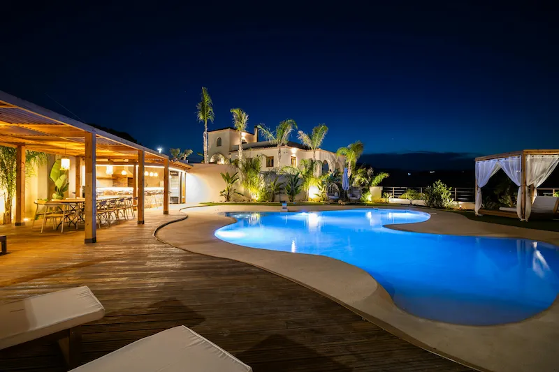 Villa Les Parcs de Ramatuelle — installation complète